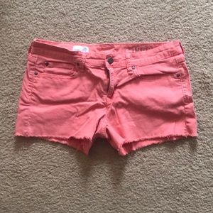 Timeless Salmon GAP Jean Shorts